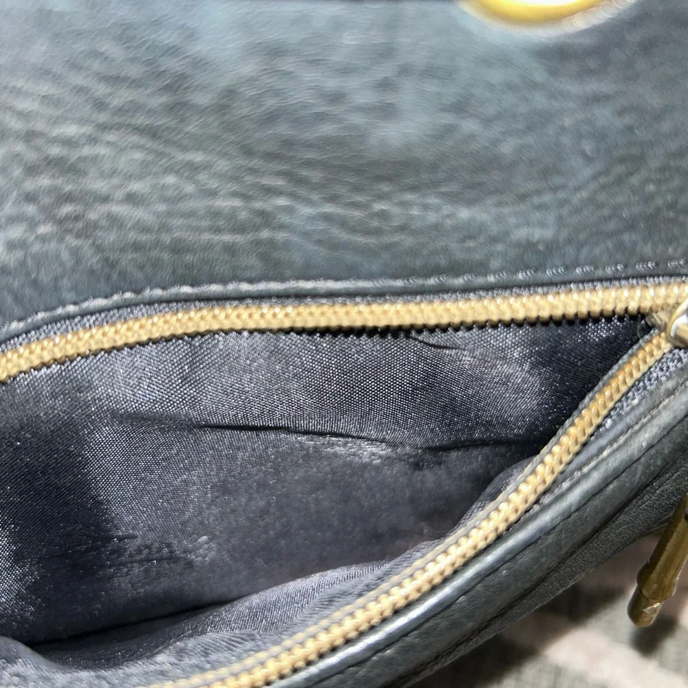 Vintage Fossil Parker Small Leather Backpack